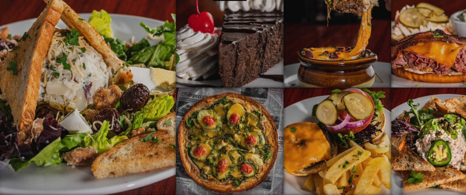 Flanagan's Kitchen food spread